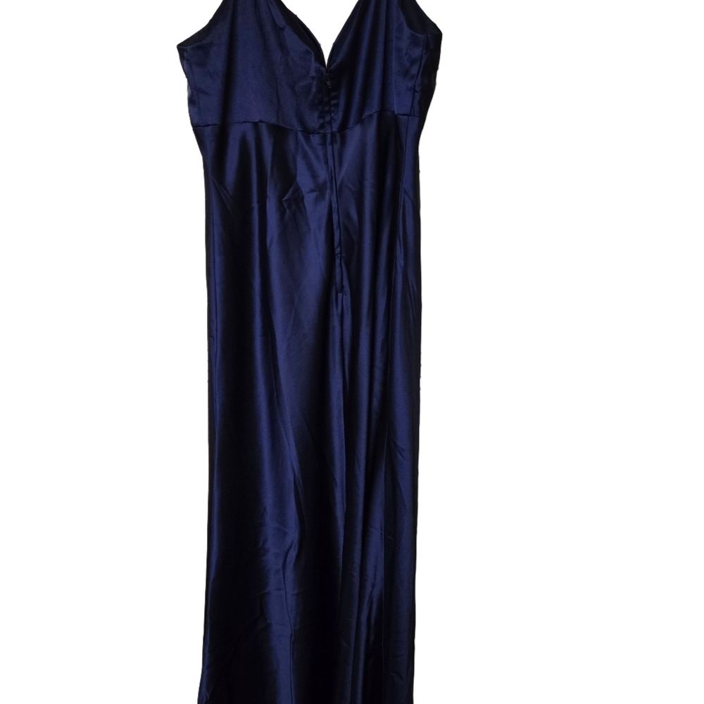 Blue Sweetheart Strapless Gown for Prom - Picture 4 of 4